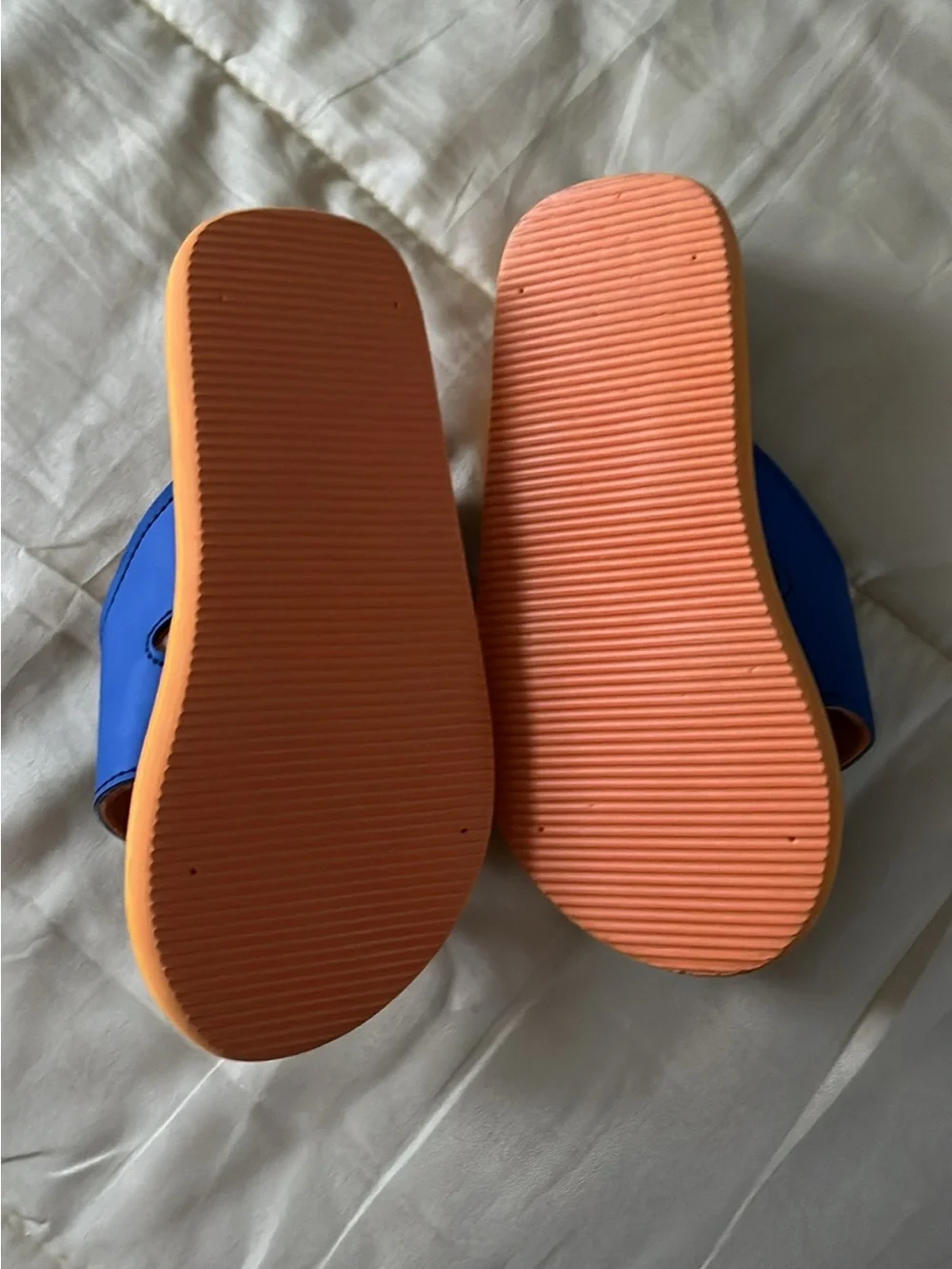 Kids Blue Mickey Mouse Slide Sandals